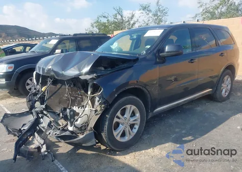 2013 Dodge Durango Sxt z USA, uszkodzony, nr VIN 1C4RDHAG8DC676206